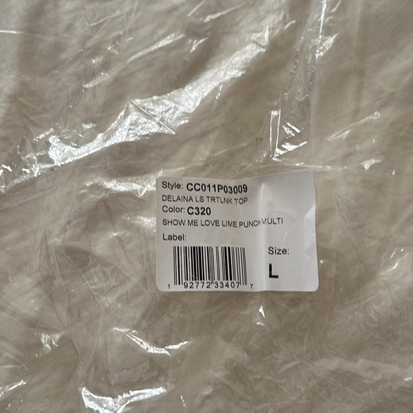 Alice and Olivia Delaina turtleneck size L great condition - Picture 3 of 5